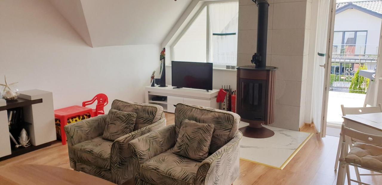 Ferienwohnung Sloneczny Brzeg Rowy  Exterior foto